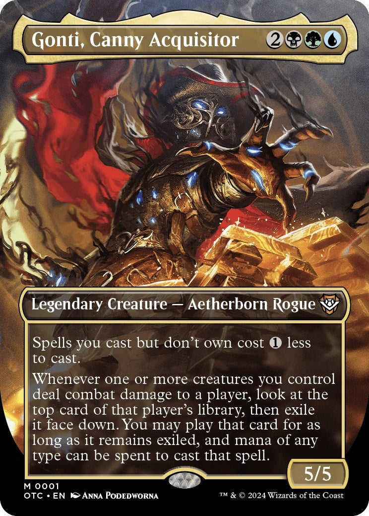 Image for Gonti, Canny Acquisitor (Borderless) (1) (OTC) - Magic: The Gathering