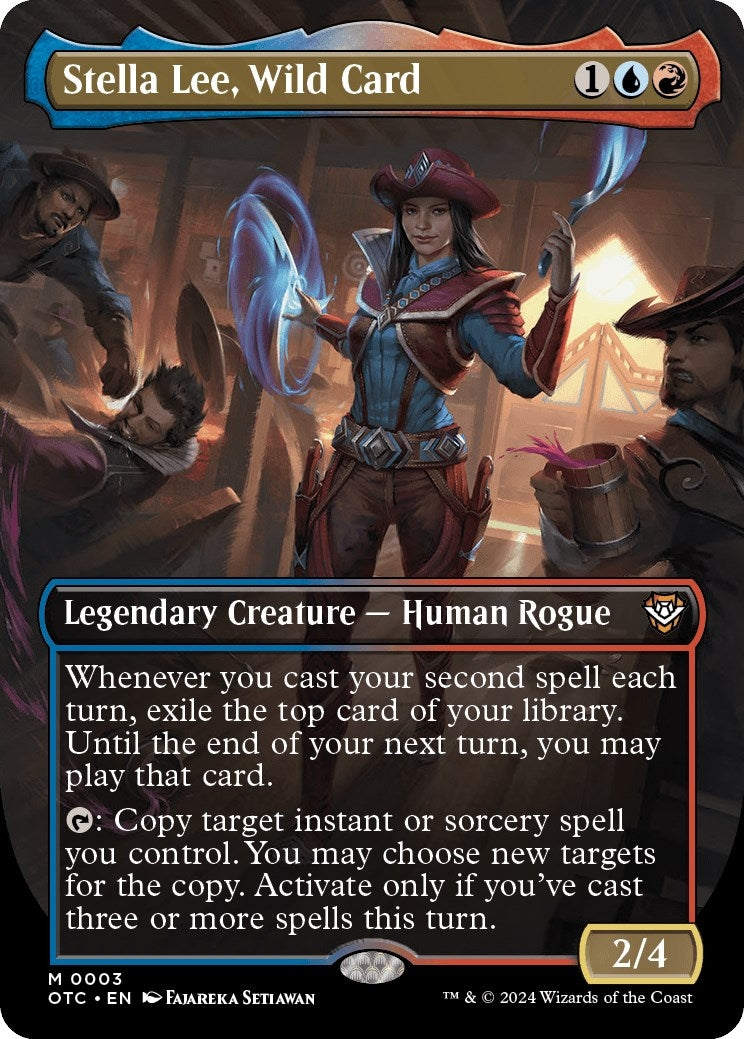 Image for Stella Lee, Wild Card (Borderless) (3) (OTC) - Magic: The Gathering