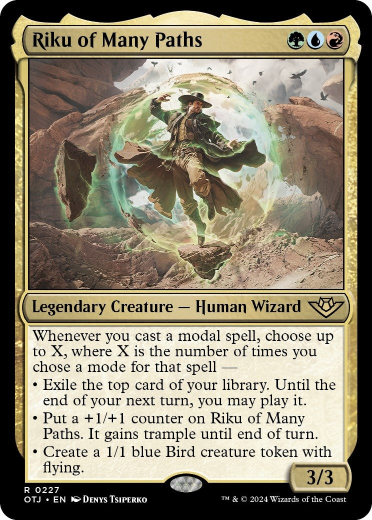 Image for Riku of Many Paths (227) (OTJ) - Magic: The Gathering