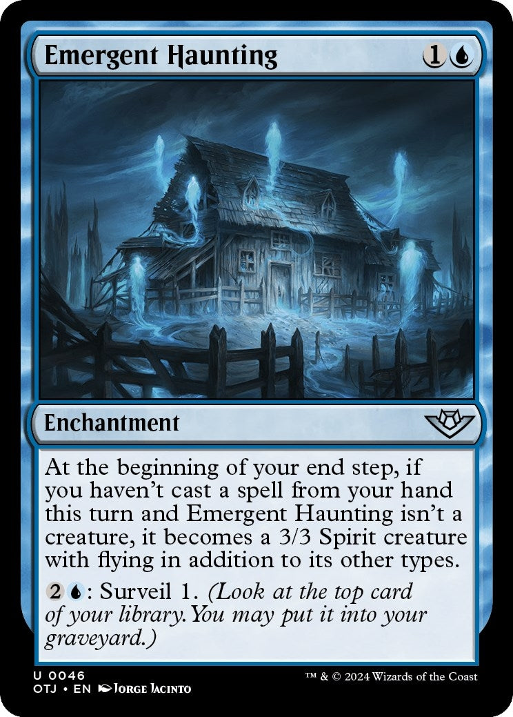 Image for Emergent Haunting (46) (OTJ) - Magic: The Gathering