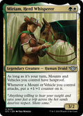 Image for Miriam, Herd Whisperer (221) (OTJ) - Magic: The Gathering