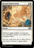 Image for Bovine Intervention (6) (OTJ) - Magic: The Gathering