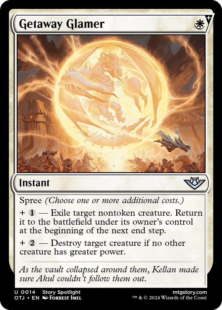 Image for Getaway Glamer (14) (OTJ) - Magic: The Gathering
