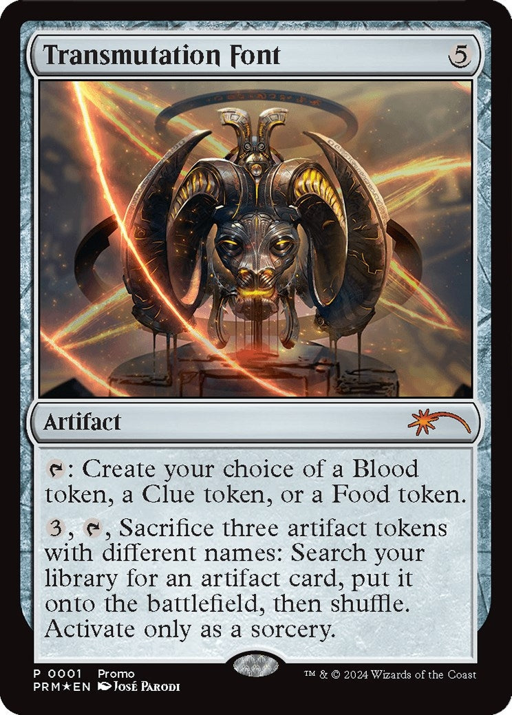 Image for Transmutation Font (1) (LARP) - Magic: The Gathering