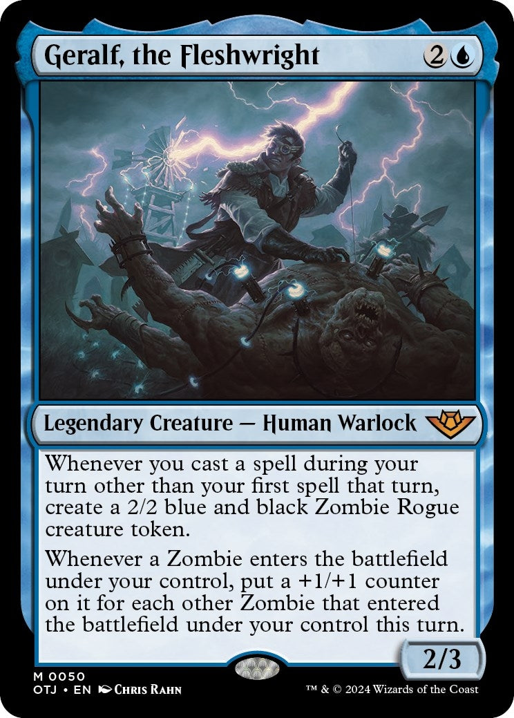Image for Geralf, the Fleshwright (50) (OTJ) - Magic: The Gathering