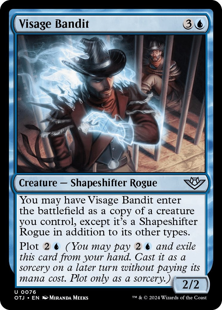 Image for Visage Bandit (76) (OTJ) - Magic: The Gathering