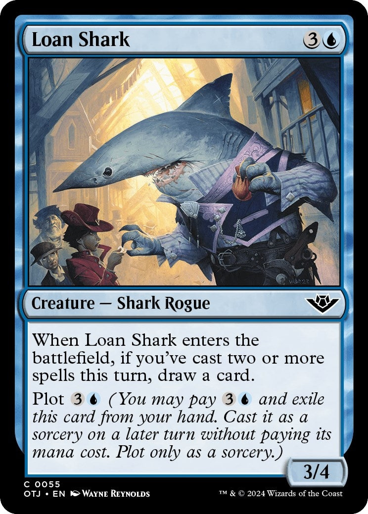 Image for Loan Shark (55) (OTJ) - Magic: The Gathering