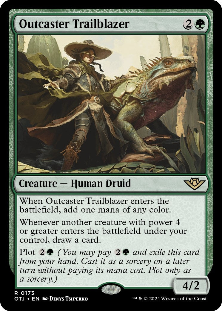 Image for Outcaster Trailblazer (173) (OTJ) - Magic: The Gathering