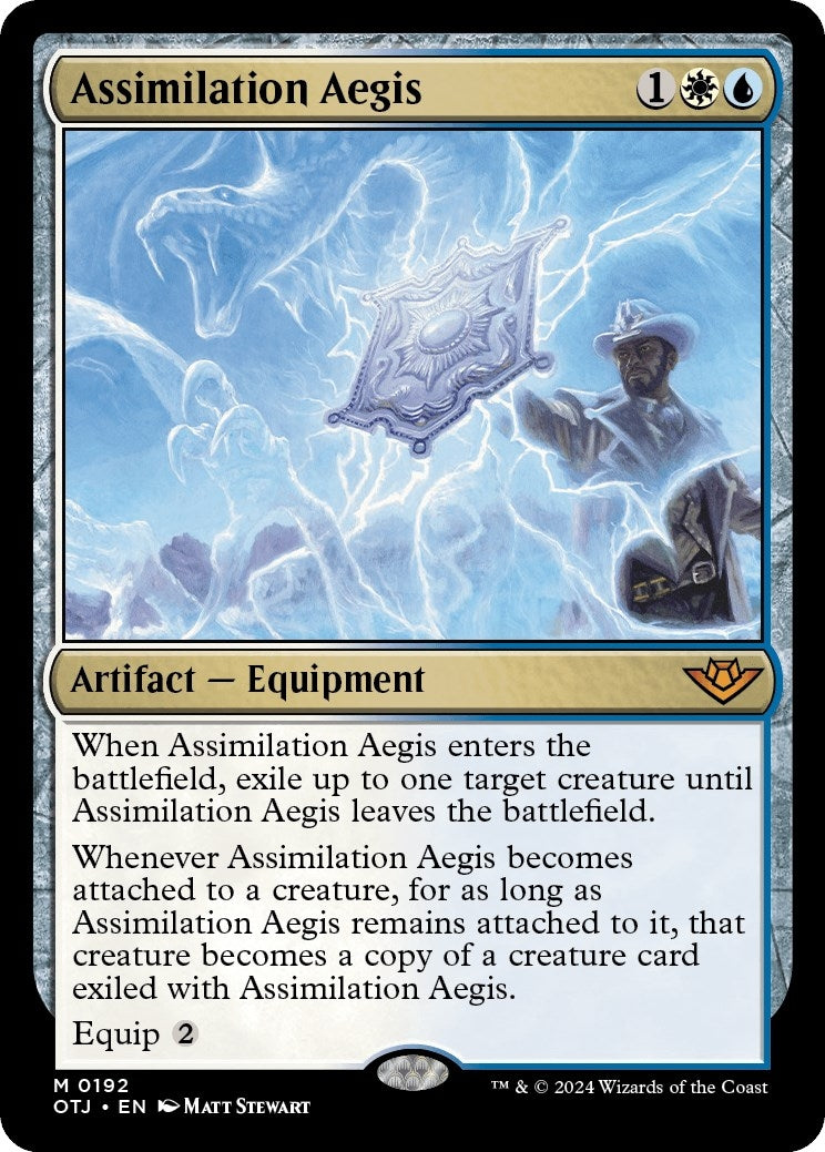 Image for Assimilation Aegis (192) (OTJ) - Magic: The Gathering