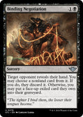 Image for Binding Negotiation (78) (OTJ) - Magic: The Gathering