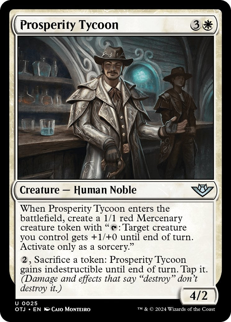Image for Prosperity Tycoon (25) (OTJ) - Magic: The Gathering