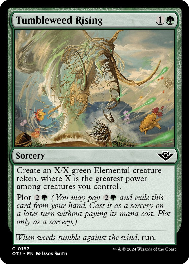 Image for Tumbleweed Rising (187) (OTJ) - Magic: The Gathering