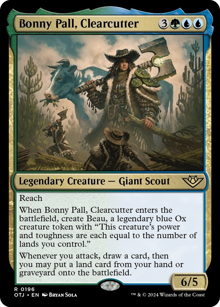 Image for Bonny Pall, Clearcutter (196) (OTJ) - Magic: The Gathering