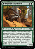 Image for Stubborn Burrowfiend (184) (OTJ) - Magic: The Gathering
