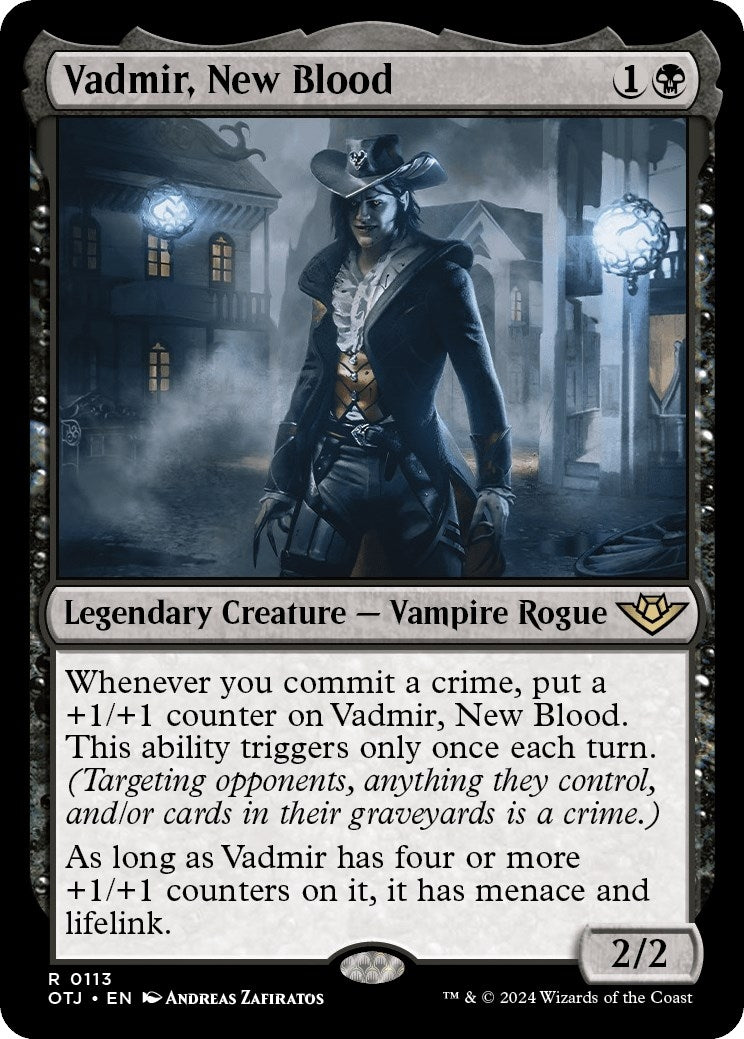 Image for Vadmir, New Blood (113) (OTJ) - Magic: The Gathering