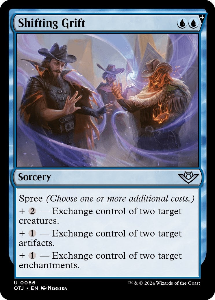 Image for Shifting Grift (66) (OTJ) - Magic: The Gathering