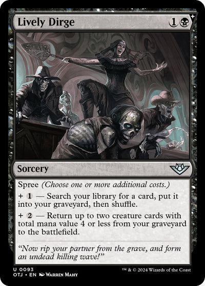 Lively Dirge (93) (OTJ)