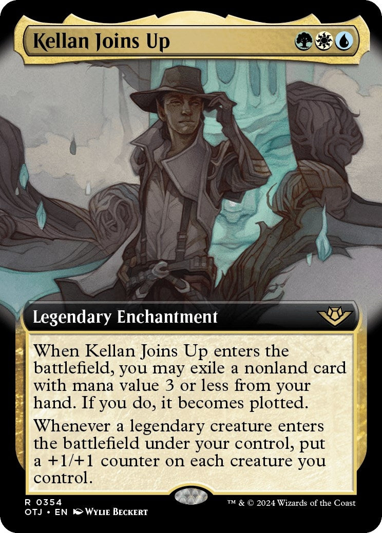 Image for Kellan Joins Up (Extended Art) (354) (OTJ) - Magic: The Gathering