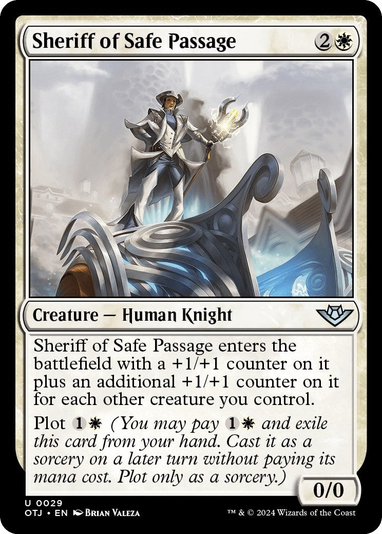 Image for Sheriff of Safe Passage (29) (OTJ) - Magic: The Gathering