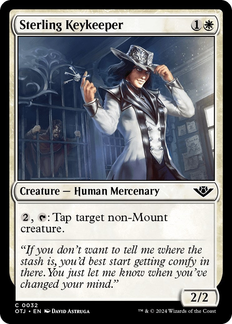 Image for Sterling Keykeeper (32) (OTJ) - Magic: The Gathering