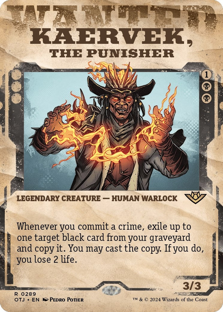 Image for Kaervek, the Punisher (Showcase) (289) (OTJ) - Magic: The Gathering