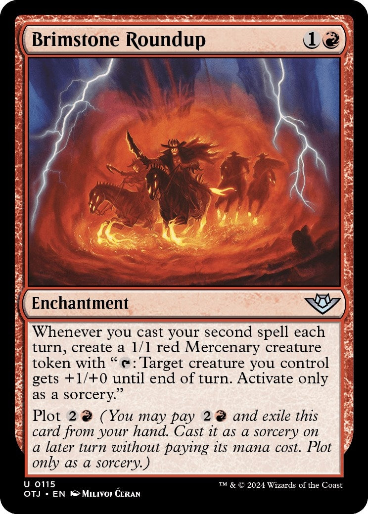 Image for Brimstone Roundup (115) (OTJ) - Magic: The Gathering
