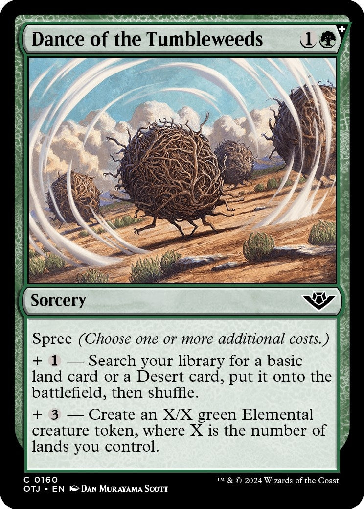 Image for Dance of the Tumbleweeds (160) (OTJ) - Magic: The Gathering