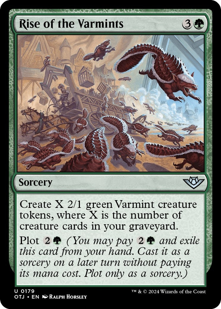 Image for Rise of the Varmints (179) (OTJ) - Magic: The Gathering