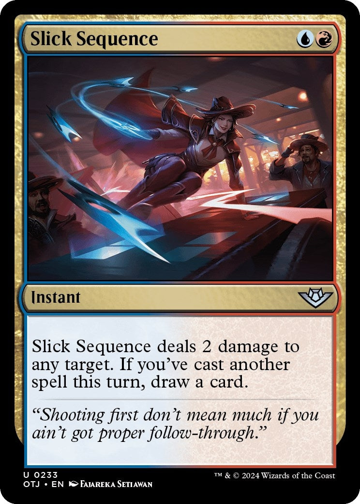 Image for Slick Sequence (233) (OTJ) - Magic: The Gathering