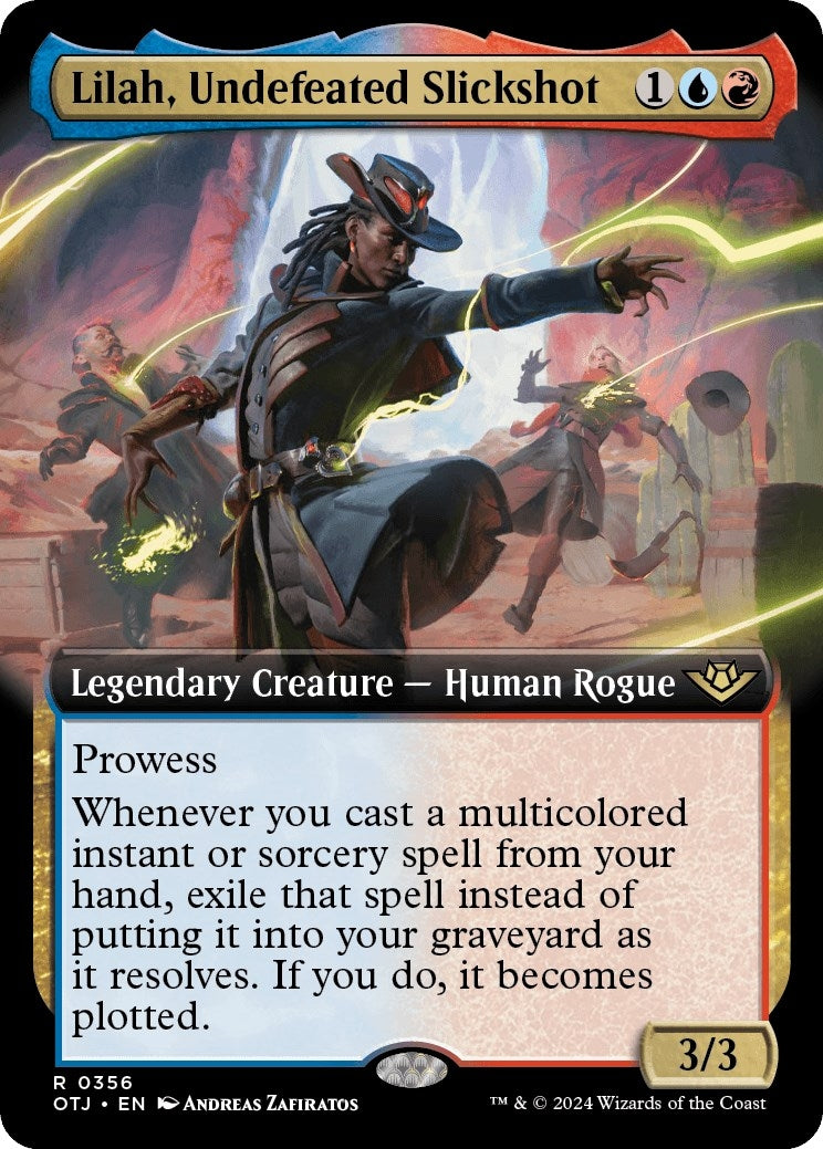 Image for Lilah, Undefeated Slickshot (Extended Art) (356) (OTJ) - Magic: The Gathering