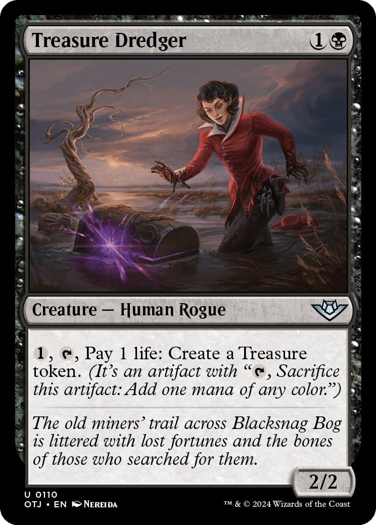 Image for Treasure Dredger (110) (OTJ) - Magic: The Gathering