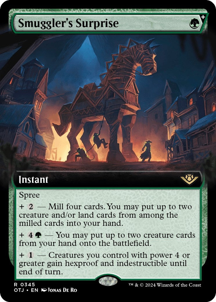 Image for Smuggler's Surprise (Extended Art) (345) (OTJ) - Magic: The Gathering