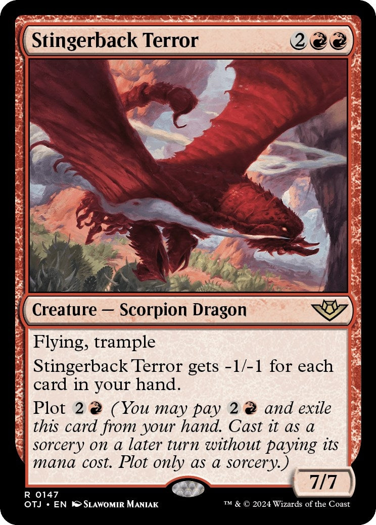 Image for Stingerback Terror (147) (OTJ) - Magic: The Gathering
