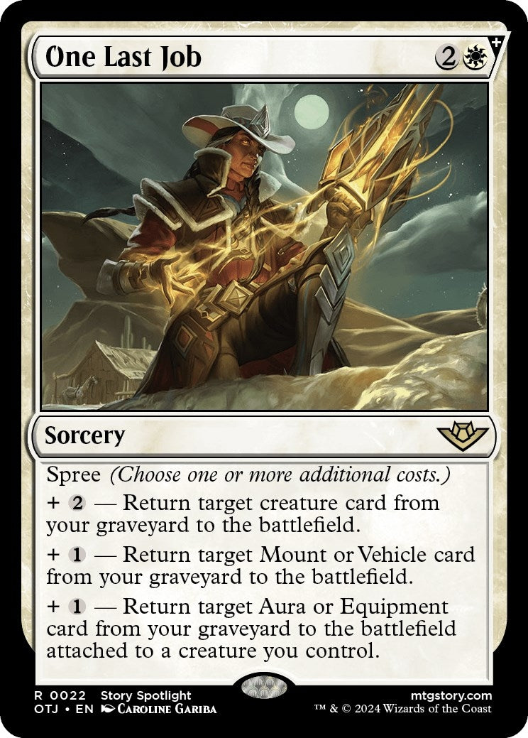 Image for One Last Job (22) (OTJ) - Magic: The Gathering