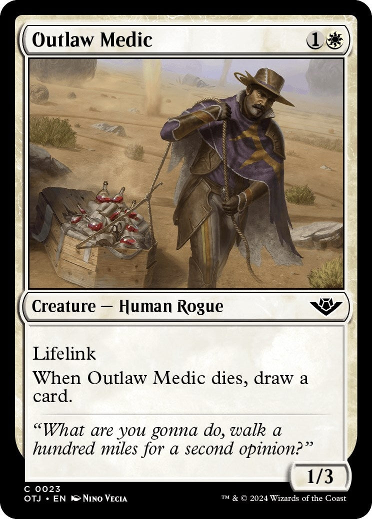 Image for Outlaw Medic (23) (OTJ) - Magic: The Gathering
