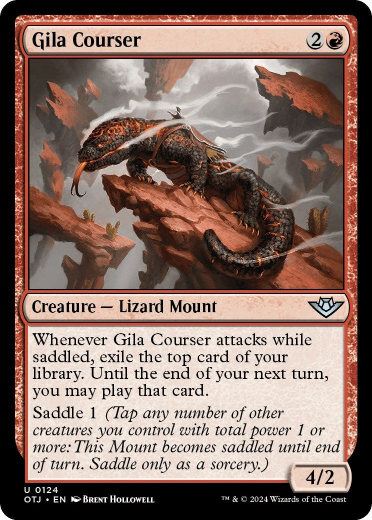 Image for Gila Courser (124) (OTJ) - Magic: The Gathering