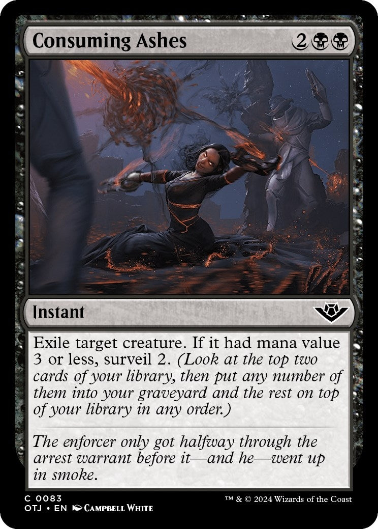 Image for Consuming Ashes (83) (OTJ) - Magic: The Gathering
