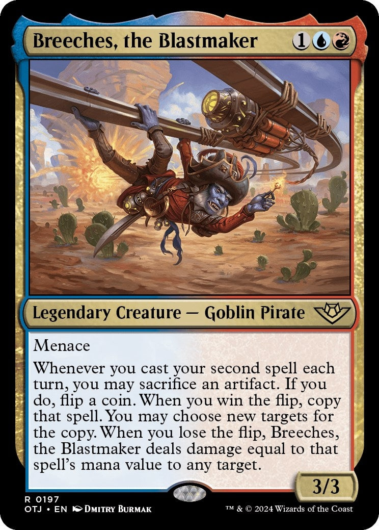 Image for Breeches, the Blastmaker (197) (OTJ) - Magic: The Gathering