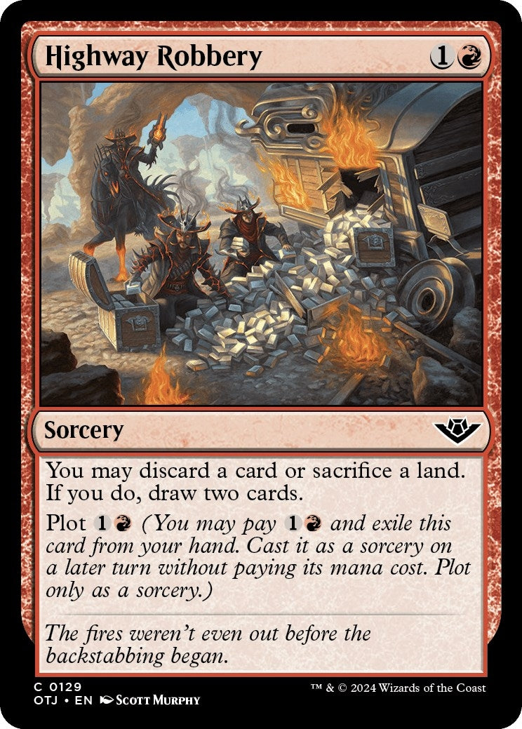 Image for Highway Robbery (129) (OTJ) - Magic: The Gathering