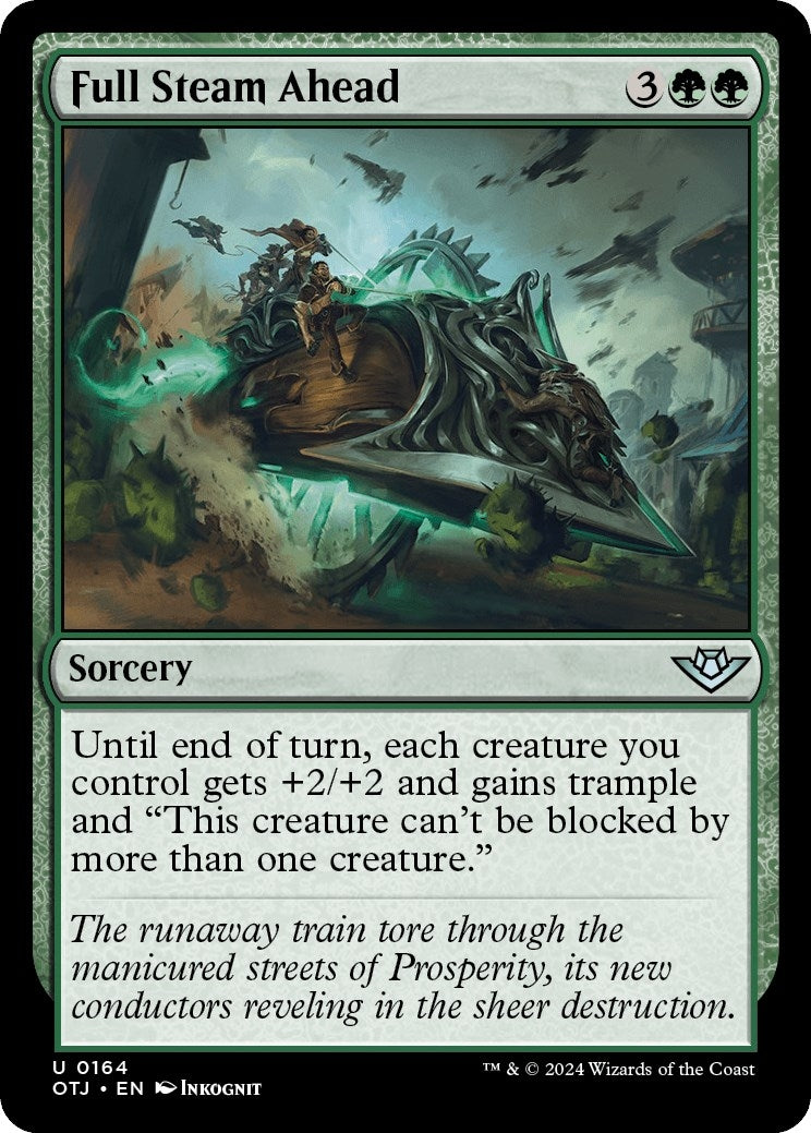 Image for Full Steam Ahead (164) (OTJ) - Magic: The Gathering