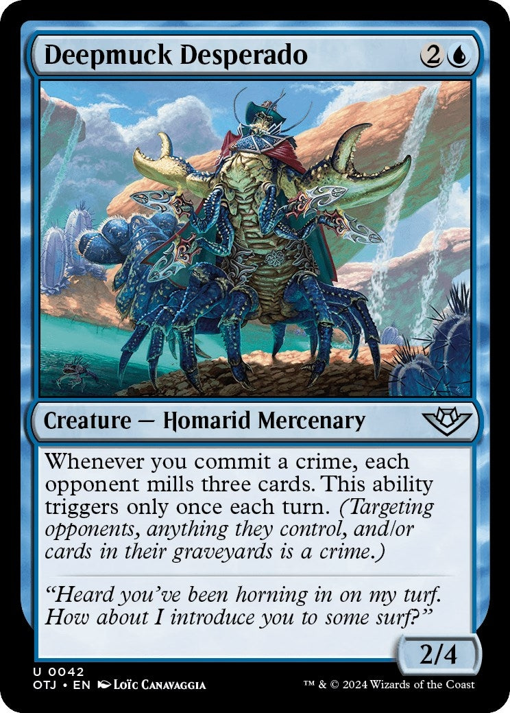 Image for Deepmuck Desperado (42) (OTJ) - Magic: The Gathering