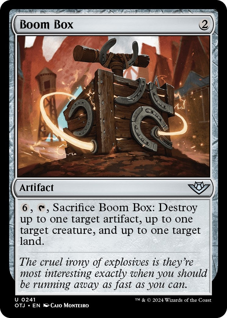 Image for Boom Box (241) (OTJ) - Magic: The Gathering