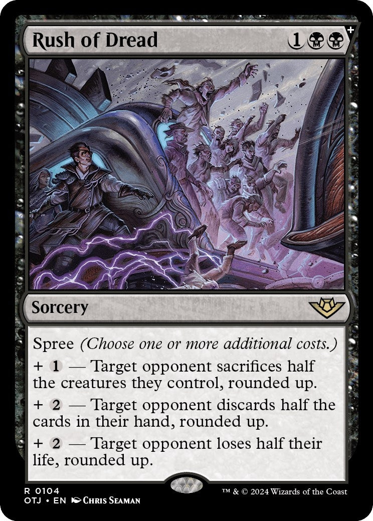 Image for Rush of Dread (104) (OTJ) - Magic: The Gathering