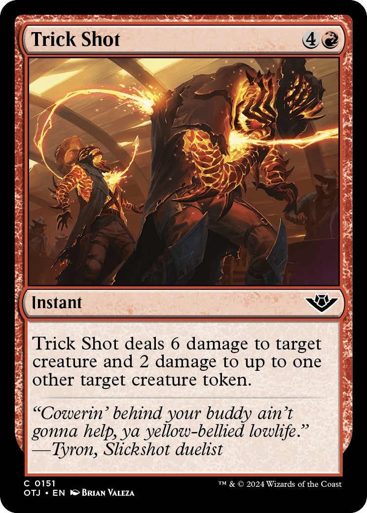 Image for Trick Shot (151) (OTJ) - Magic: The Gathering