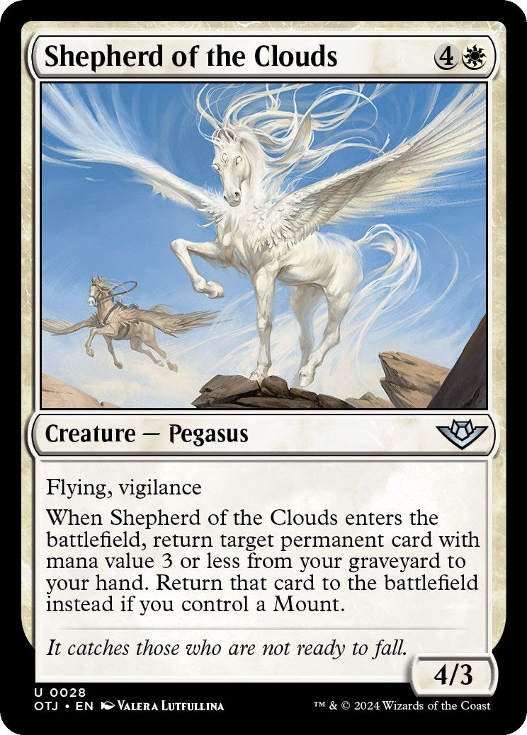 Image for Shepherd of the Clouds (28) (OTJ) - Magic: The Gathering