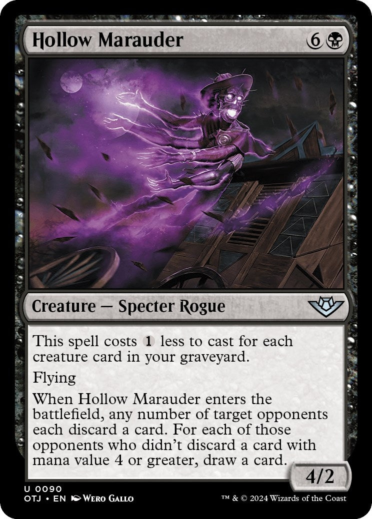 Image for Hollow Marauder (90) (OTJ) - Magic: The Gathering
