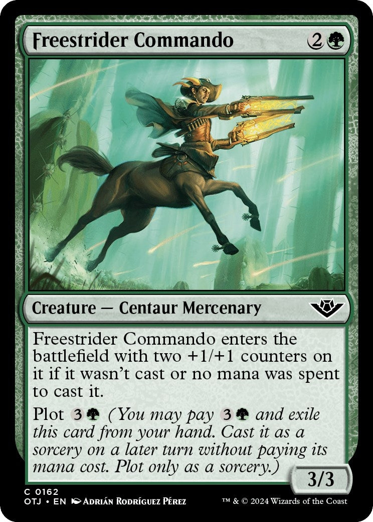 Image for Freestrider Commando (162) (OTJ) - Magic: The Gathering