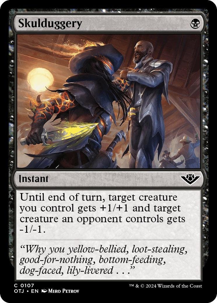 Image for Skulduggery (107) (OTJ) - Magic: The Gathering