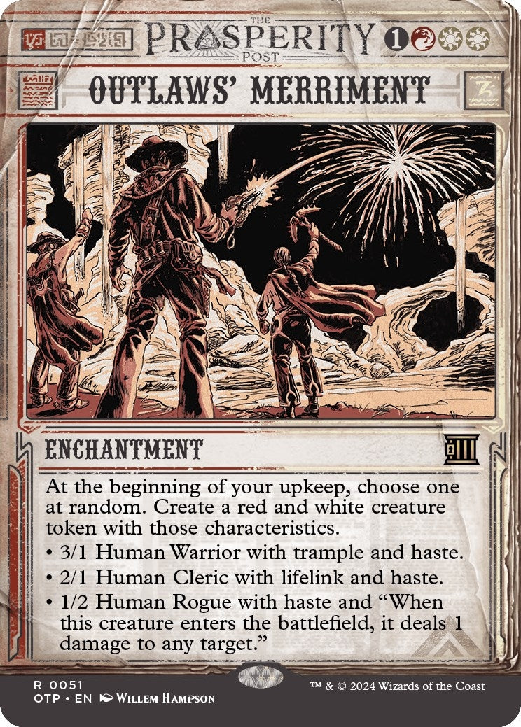 Image for Outlaws' Merriment (51) (OTP) - Magic: The Gathering