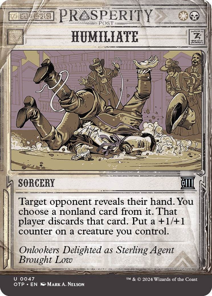 Image for Humiliate (47) (OTP) - Magic: The Gathering